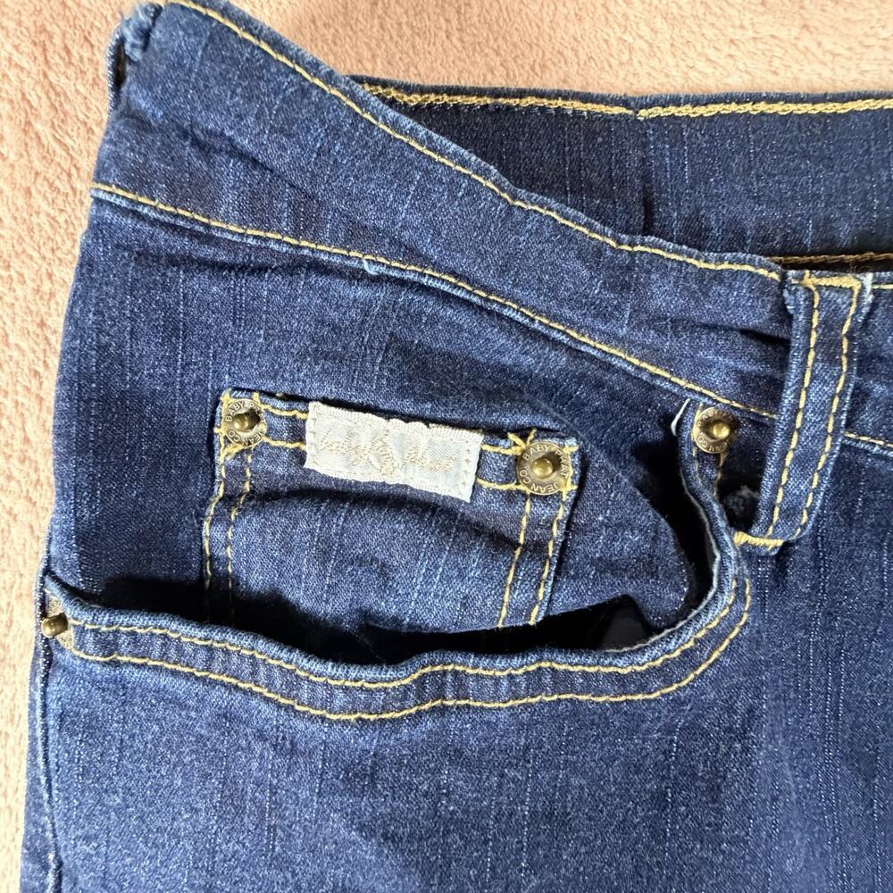 Baby Phat Authentic Jeans Womens 18 Denim Casual Pockets Cat Metal Logo - Picture 4 of 11
